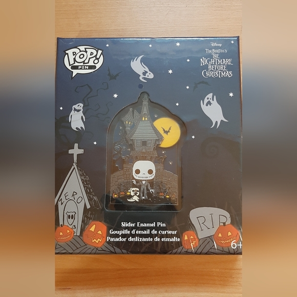 NWT - Pop! by Loungefly Disney Nightmare before Christmas / Jack sliding pin - Picture 4 of 5